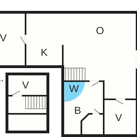 Tatil Evi 6 Person In Hvide Sande-by Traum *